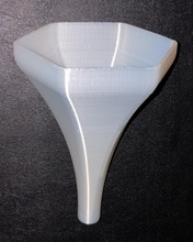 tornado quickflow funil pinshape enchimento derramamento líquido funis 3d print model - Mito3D