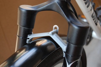 guarda lamas ponte pinshape exótico fender bicicleta 3d design 3d print model - Mito3D