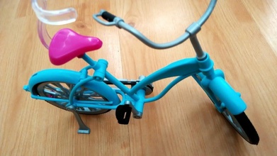 barbie bike pedal pinshape 3d-design 3d print model - Mito3D