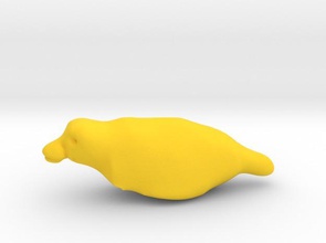 ördek pinshape lastik modelleri model ducky ördekler kuşlar kuş 3d print model - Mito3D