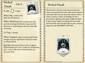 wicked pissah ghostbusters Brettspiel benutzerdefinierte pinshape Brett Spiele 3d print model - Mito3D
