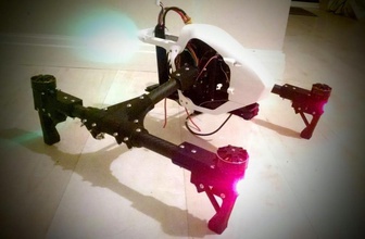 dji inspire 1 clone quadcopter pinshape Conception 3d 3d print model - Mito3D