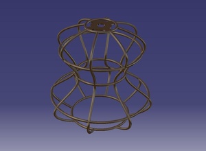 lampshade pinshape 3d print model - Mito3D