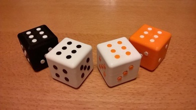 big dice pinshape 3d-design 3d print model - Mito3D