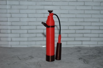 scale 1 10 extinguisher pinshape minimax garage rc 3d print model - Mito3D