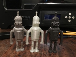 bender ouverture poitrine cabinet pinshape science fiction scifi robot futurama animées l'animation Conception 3d 3d print model - Mito3D