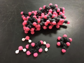 solubilité glucose modèle pinshape sucre cristal crâne soluble sciene l'oxygène molécules l'hydrogène obligations liaison covalente composé chimie fibre carbone glucides l'éducation Conception 3d 3d print model - Mito3D