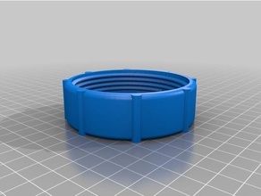 3 pouces diamètre bouchon tuyau pinshape pipe maison vivant Conception 3d 3d print model - Mito3D