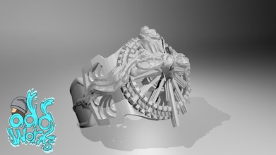 final fantasy 15 anello lucii pinshape noctis 3d print model - Mito3D