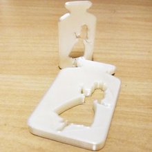 alice cazibe tasarım pinshape şişe hediye kolye minimal eğlenceli ücretsiz kolay basit anahtar fob takılar çekicilik halkası Anahtarlık kız disney şişeler Harikalar Diyarında 3d 3d print model - Mito3D