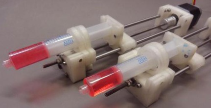 open source syringe pump pinshape 3d-design 3d print model - Mito3D