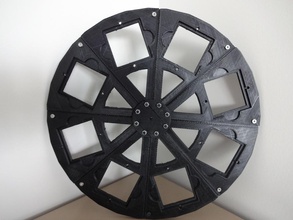 paramétrique roue porte filtres automatique changeur pinshape Conception 3d 3d print model - Mito3D