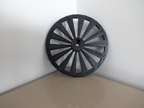 parametric open-source chopper wheel pinshape 3d-design 3d print model - Mito3D