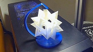 tetraedros titular pinshape fidget spinner 3d print model - Mito3D