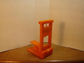 guillotin pinshape Conception 3d 3d print model - Mito3D