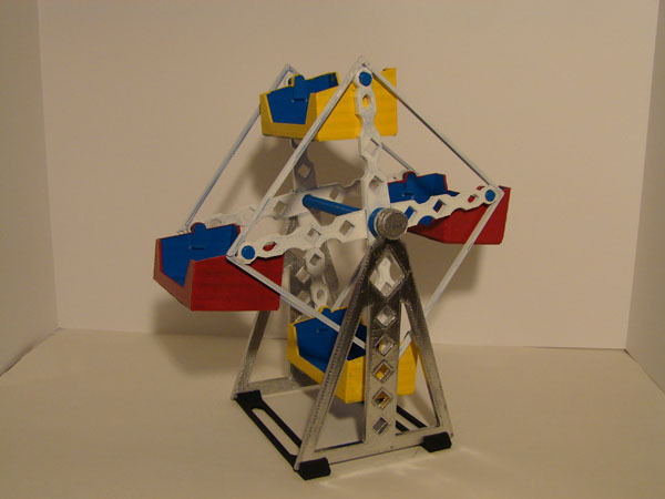 countertopchallenge k-cup ferris wheel pinshape 3d-design 3D print model - Mito3D