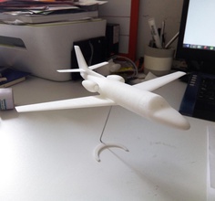 cessna citation sii Modell pinshape privatejet private jet Miniatur scalemodel Flugzeug 3d print model - Mito3D