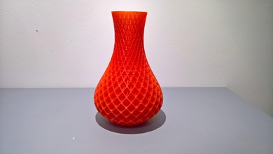 spiral vase pinshape kundengebundene leopoly 3d print model - Mito3D