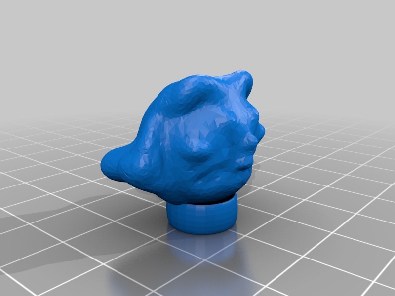 egípcio cabeça gato sculptris pinshape bonito gatos cat 3D print model - Mito3D