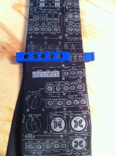 tie clip pinshape disegno 3d 3d print model - Mito3D