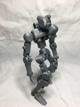 frunme core robot action figure pinshape azione figura i giocattoli mech 3d print model - Mito3D