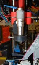 tête micromètre l'axe butée montage pinshape Conception 3d 3d print model - Mito3D