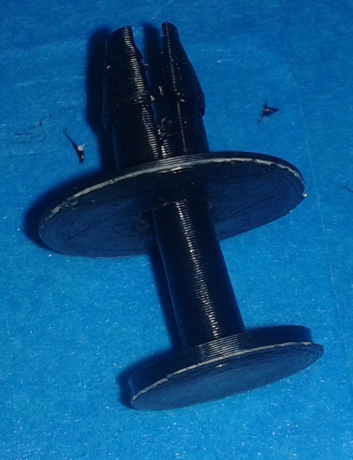 car panel clip pinshape megane renault clips 3D print model - Mito3D