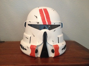 star wars clone airborne trooper Helm pinshape prop cosplay Klon Stern Krieg 3d print model - Mito3D