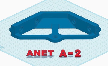 anet a2 2020 escudete tabla montaje pinshape Diseño 3d 3d print model - Mito3D