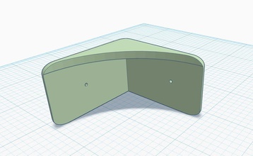 table corner protector 125 inch dbs pinshape 3d-design 3d print model - Mito3D