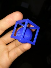 imposible ball pinshape envisionthefuture design Herausforderung challenge Jugend box 3d print model - Mito3D