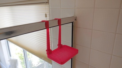 shower soap sish pinshape soap-holder soapdish bathroom 3d print model - Mito3D