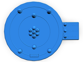 braille modelo átomo pinshape envisionthefuture diseño reto juventud ciencia 3d print model - Mito3D