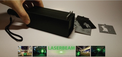 laserbeam pinshape 3d tasarım 3d print model - Mito3D