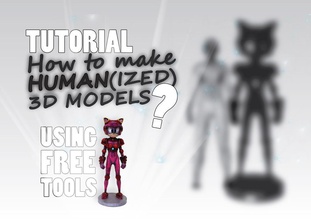 human ized 3d models tutorial + pinshape 3d-design 3d print model - Mito3D