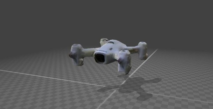 drone hubsan scan corporel pinshape Conception 3d 3d print model - Mito3D