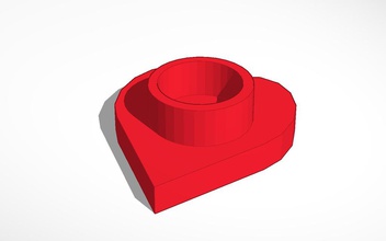 kalp çay mumluk pinshape ışık mumlar mum mumluklar 3d print model - Mito3D