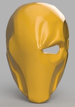 deathstroke mask pinshape 3d-design 3d print model - Mito3D