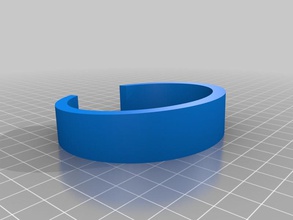 customized bracelet pinshape 3d print model - Mito3D