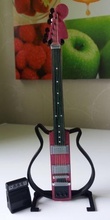 guitarra eléctrica escala 1 4 totalmente 3d imprimibles pinshape miniatur brian mayo gibson fender 3d print model - Mito3D