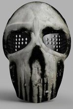 esercito maschera pinshape disegno 3d 3d print model - Mito3D