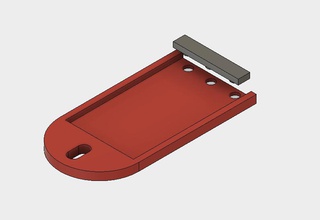 benutzerdefinierte Größe Schlüssel chine pinshape card Visitenkarten Auto tags key chain keysmart keychaines home 3d print model - Mito3D