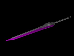 projet fiora épée ligue légendes pinshape mêlée 3dsmax l'arme l'épée league of legends lol 3d print model - Mito3D