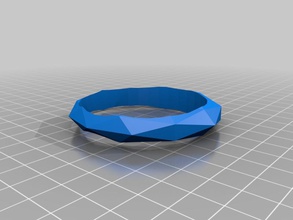 facette bracelet pinshape bracelets 3d print model - Mito3D