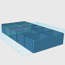 partes titular pinshape caja 3d print model - Mito3D