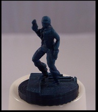 gordon plotts para-human pinshape 25mm adventurer game gaming miniature rpg sci-fi toy 3d print model - Mito3D