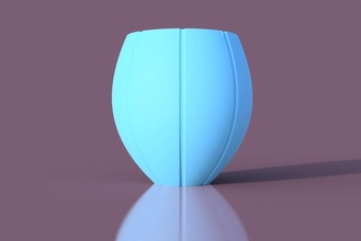 vase pinshape Conception 3d 3d print model - Mito3D