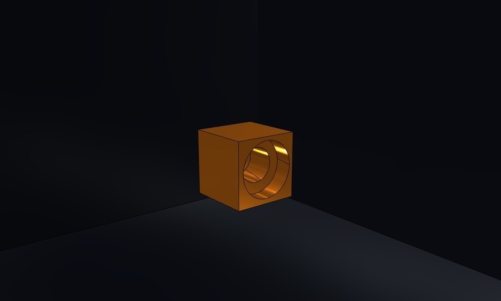 fidget spinner cube pinshape 3d design 3D print model - Mito3D