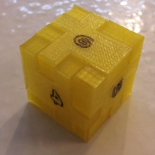 dice cube puzzle pinshape 3d-design 3d print model - Mito3D