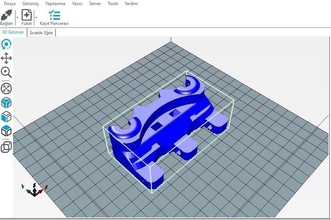 delta lineer makaralı pinshape yazıcı meydan envisionthefuture tasarım gençlik tasarımı 3d parçaları mach kasa 3d print model - Mito3D